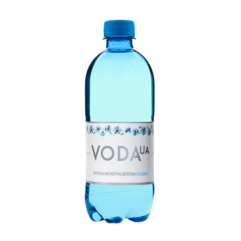 Вода питна VODA UA, негазована, 0,5л